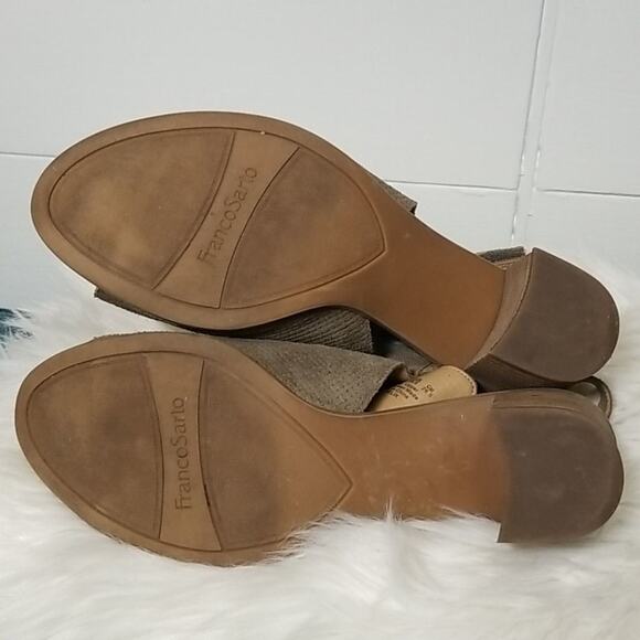 Franco Sarto Helix Slingback Peeptoe Bootie - Picture 9 of 9